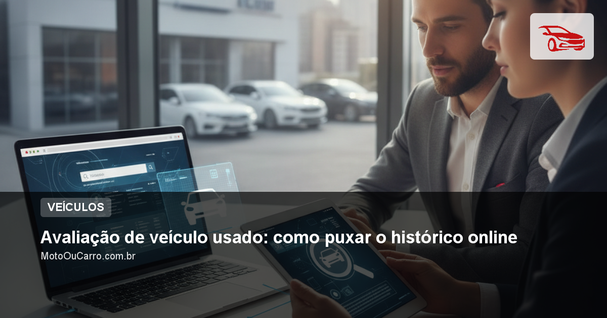 Avaliação de veículo usado: como puxar o histórico online