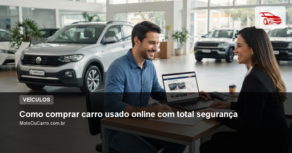Como comprar carro usado online com total segurança