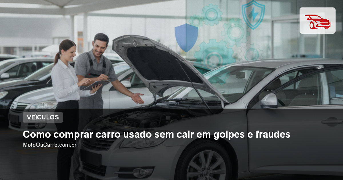 Como comprar carro usado sem cair em golpes e fraudes