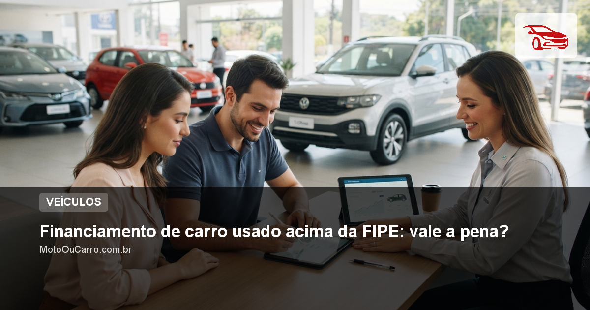 Financiamento de carro usado acima da FIPE: vale a pena?