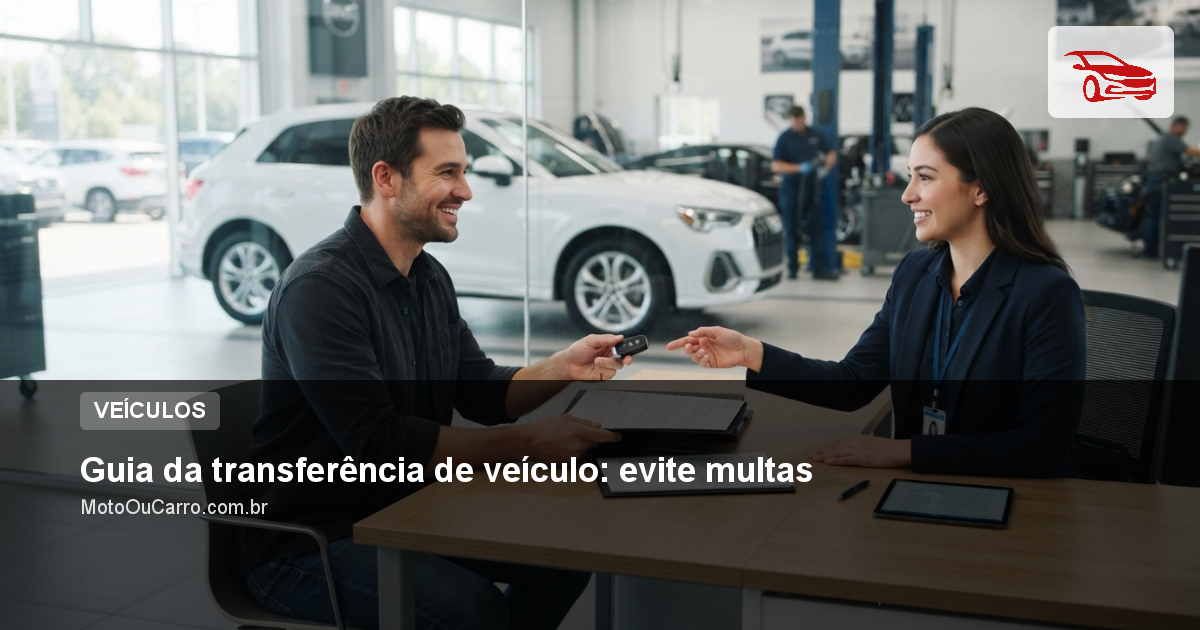 Guia da transferência de veículo: evite multas